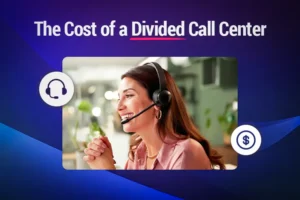 The Cost of a Divided Call Center